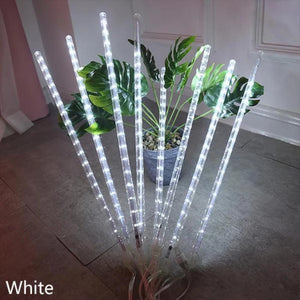 Snowfall LED Lights (3 Sizes) White, Blue or Multi-color [US or EU Plug]