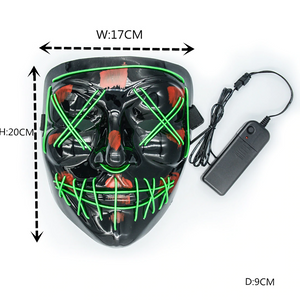LED Purge Halloween Mask (11 Colors)