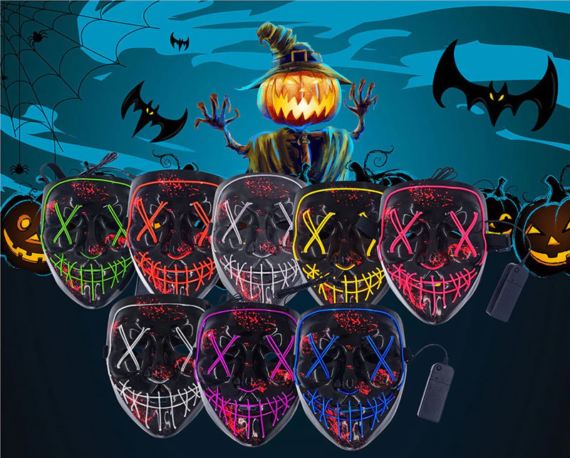 LED Purge Halloween Mask (11 Colors)