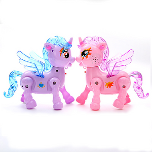 Walking Singing Electronic Unicorn Pegasus (Variant 1)