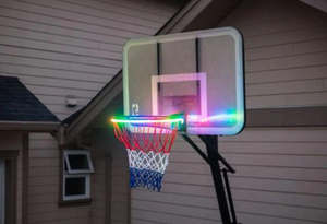 Light Up Basketball Hoop LED Lights Hoop Activated