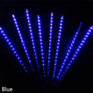 Snowfall LED Lights (3 Sizes) White, Blue or Multi-color [US or EU Plug]