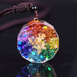 Orgonite Pendant Chakra Energy Meditation Necklace