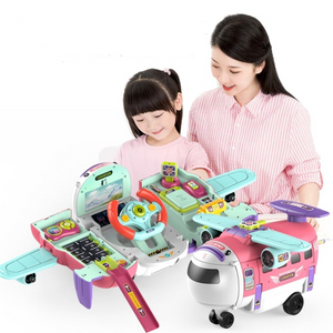Airplane Self Driving Simulation Toy (2 Options) with Music
