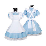 Alice In Wonderland Maid Dress Set Costume (S-2XL)