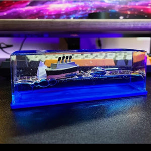 Cruise Ship Space Fluid Drift Bottle Home Décor (4 Options)