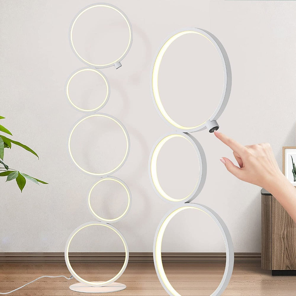 Corner Ring Light Stand Lamp (3 Colors)