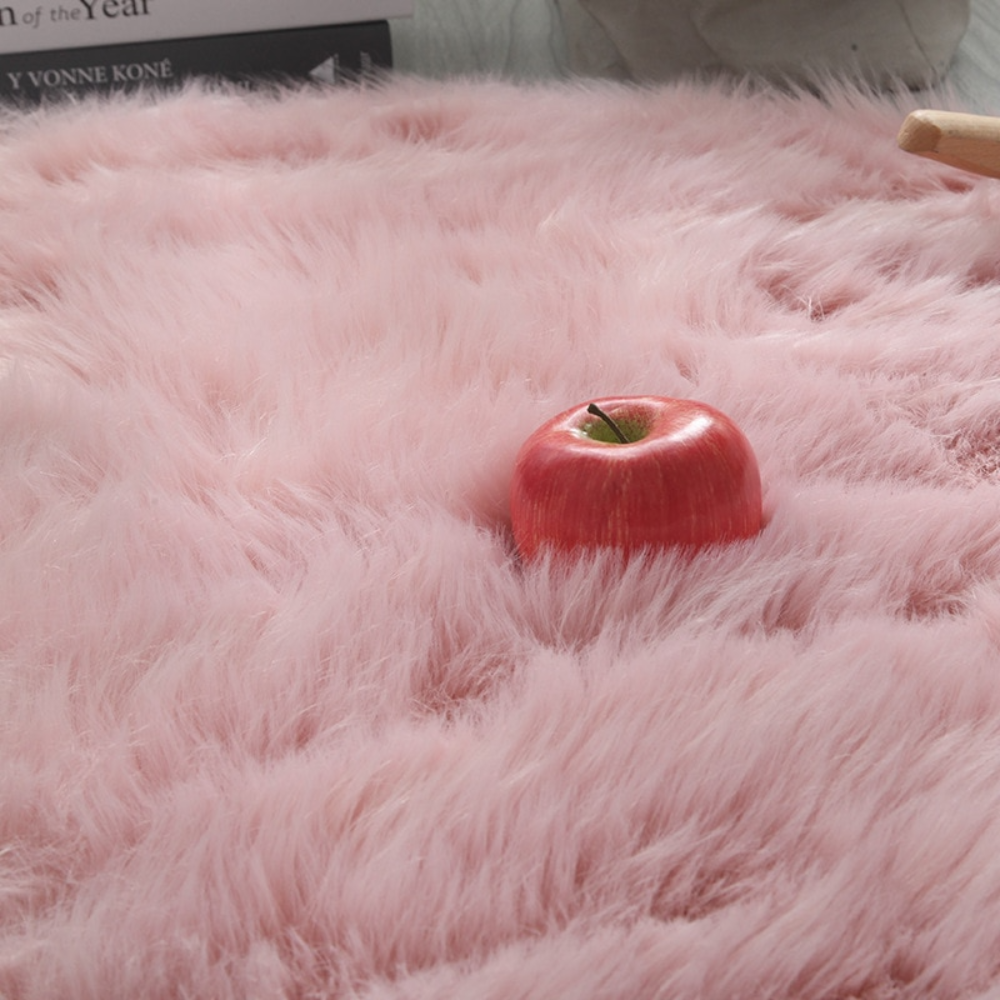 Fluffy Mat Round Plush Carpet Rug (19 Style) 40CM-180CM
