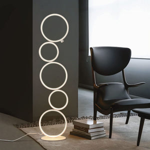 Corner Ring Light Stand Lamp (3 Colors)