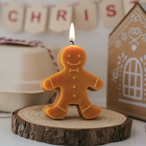 Gingerbread Man Christmas Scented Candle