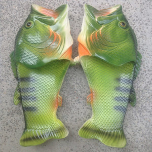 Large Mouth Funny Fish Slippers (6 Colors) 12 Sizes
