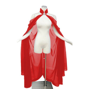 Medieval Witch Wizard Cape Cloak (6 Colors) One Size Fit Most 