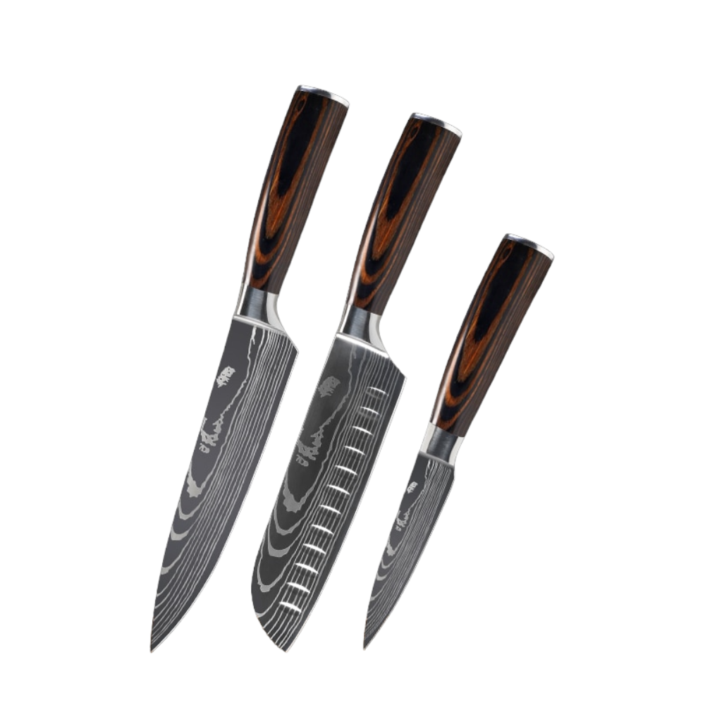 Damascus Kitchen Set Knives (29 Options)