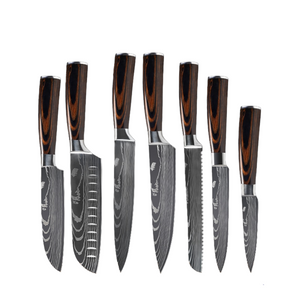 Damascus Kitchen Set Knives (29 Options)