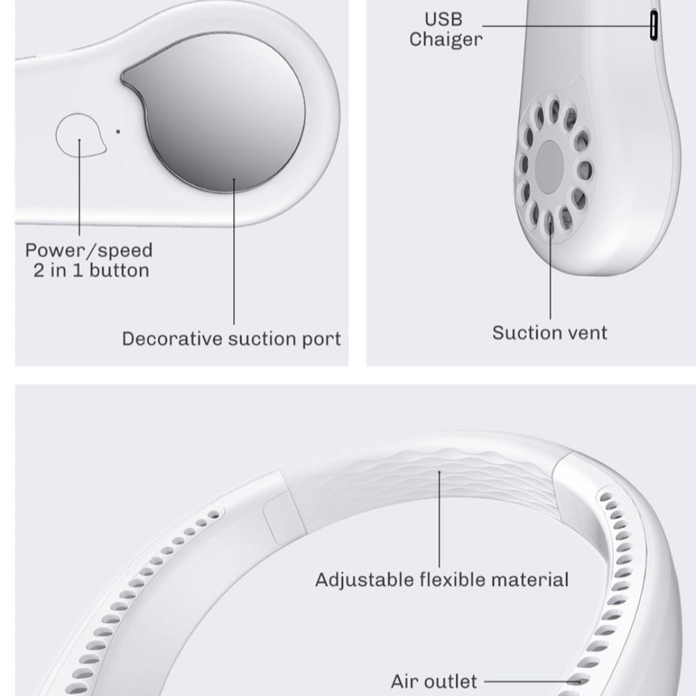 Portable Air Cooling Neck Fan