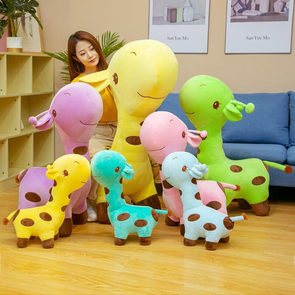 Kawaii Giraffe Cute Animal Pillow Plush (3 Options) 40CM-70CM