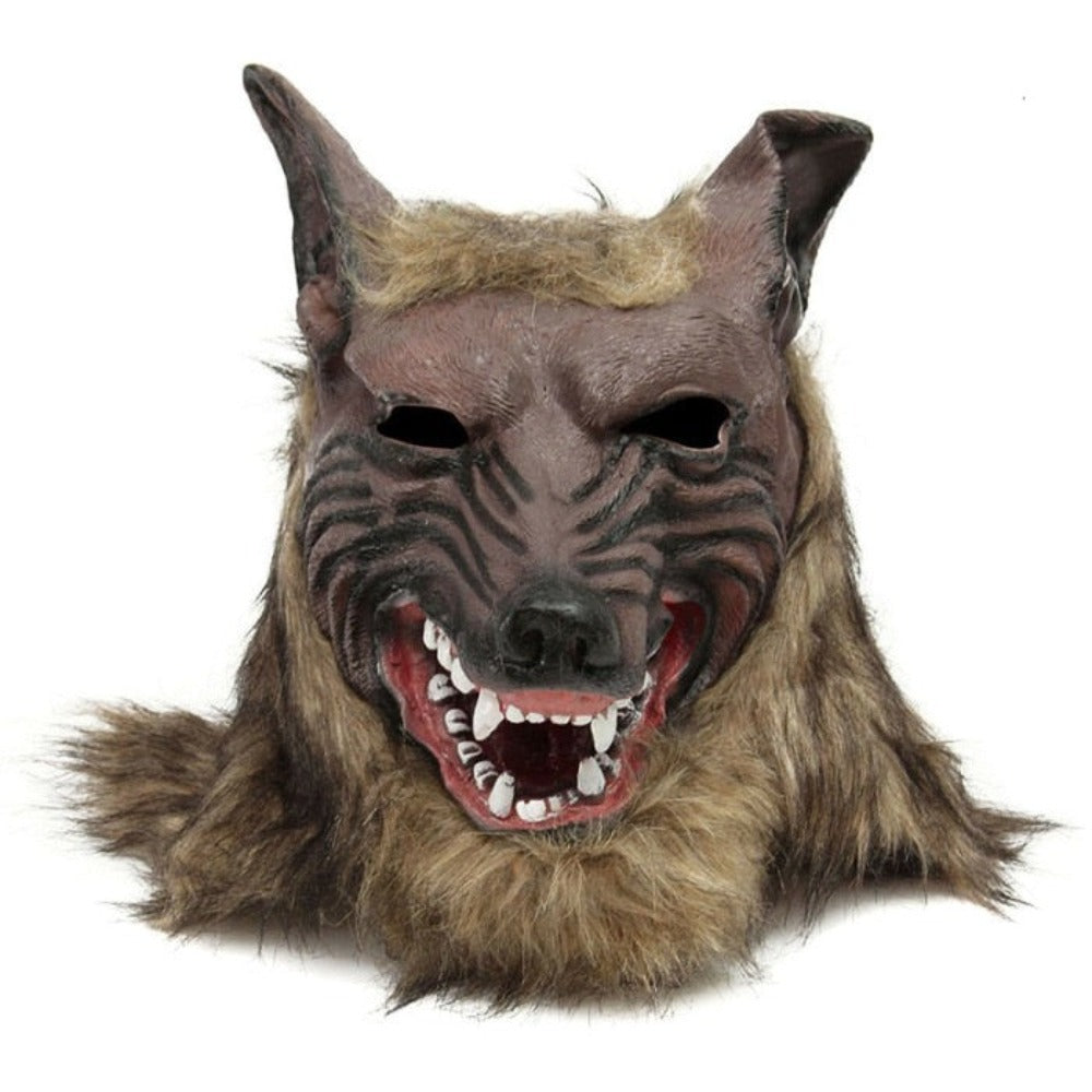 Wolf Head Hair Claw Gloves Werewolf Mask (3 Options)