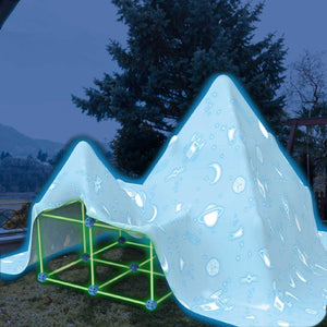DIY Starry Sky Blanket Fort Tent Glow In The Dark (10 Styles) Children's Construction Set