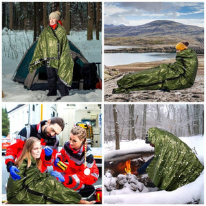 Thermal Emergency Blanket Sleeping Bag (3 Colors)