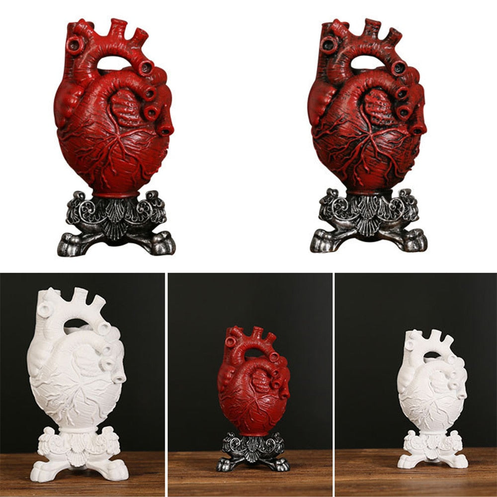 Heart Anatomy Flower Vase (2 Colors) S-Large