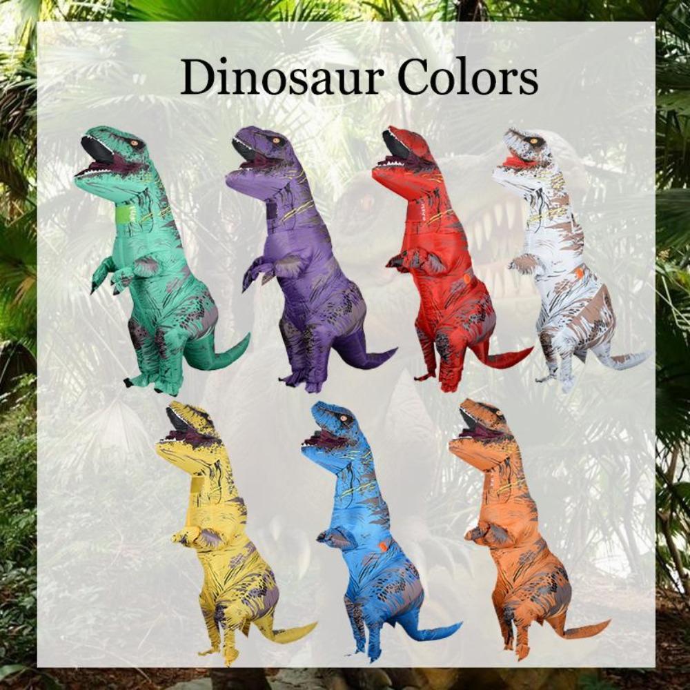 Inflatable T-Rex Costume (8 Colors) Adult Sizes