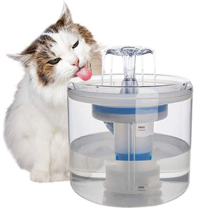 Pet Drinking Water Fountain (3 Options) with LED Sensor Motion