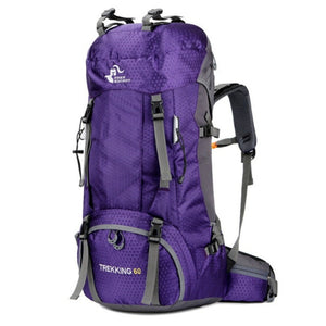 Camping Backpack Hiking Travel Bag (11 Colors) 50L-60L