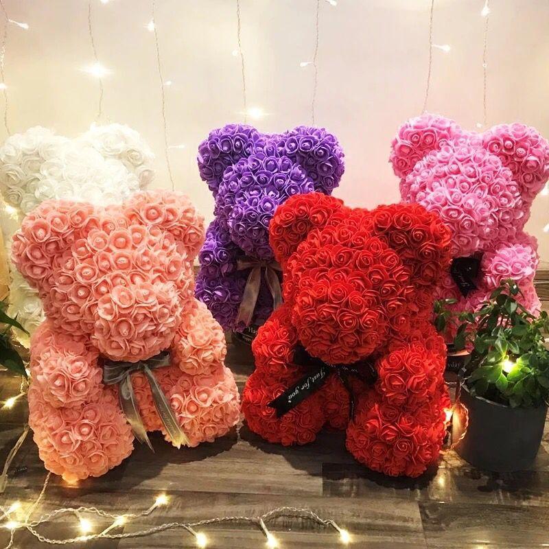Enchanted Forever Rose Teddy Bear Plush (8 Designs)