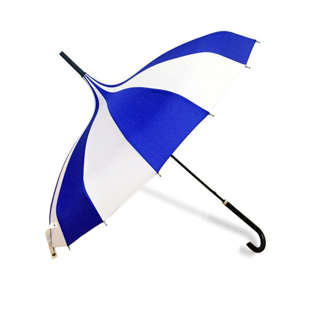 Circus Clown Stripe Pagoda Umbrella (4 Colors)