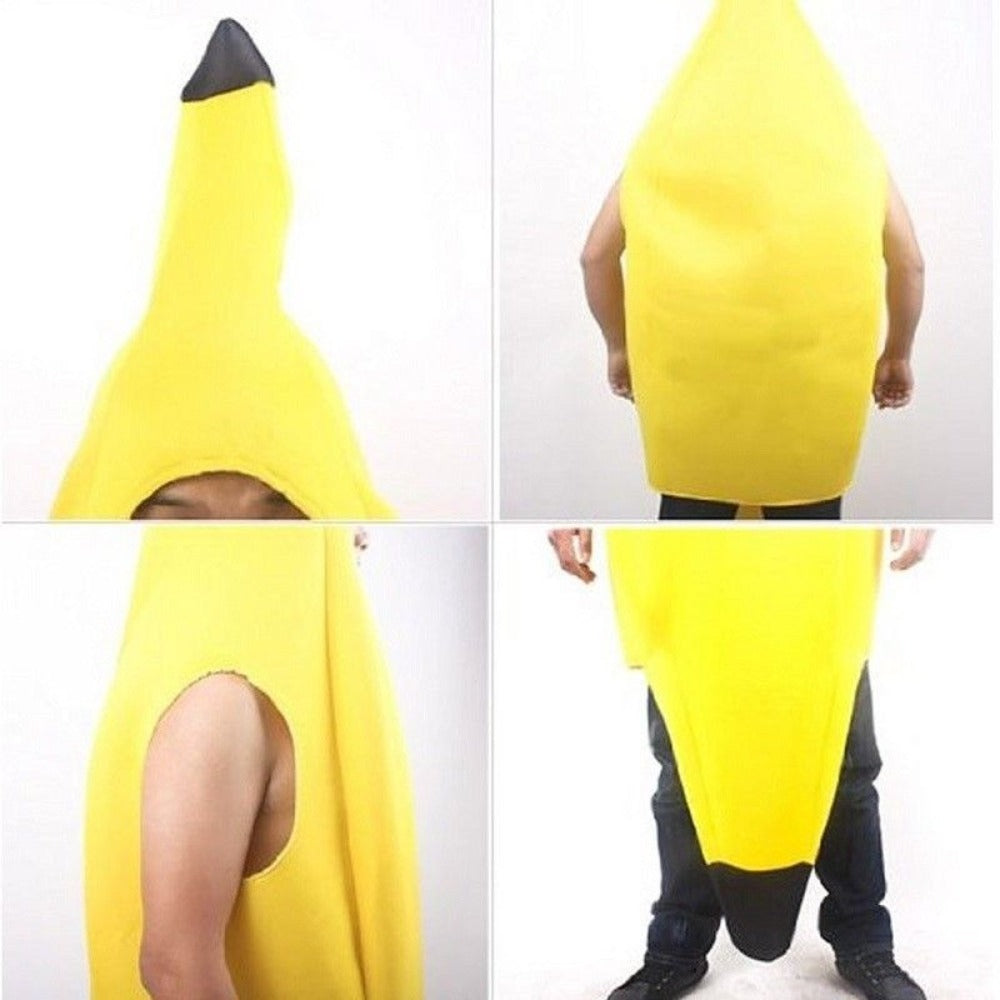 Cute Banana Adult Costume Suit (Size M-L)