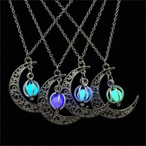 Navigator Moonlight Pendant Necklace Glows In The Dark (3 Colors)