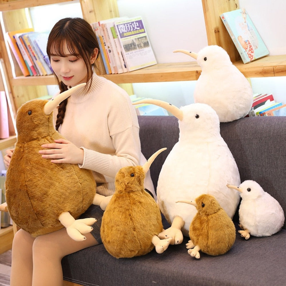 Kiwi Bird Doll Animal Pillow Plush (3 Colors) 20CM-40CM