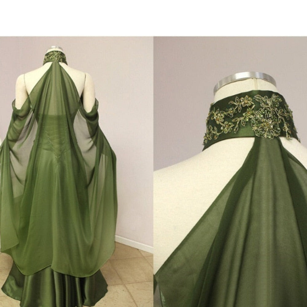 Medieval Witch Cape Cloak (6 Colors) One Size Fit Most