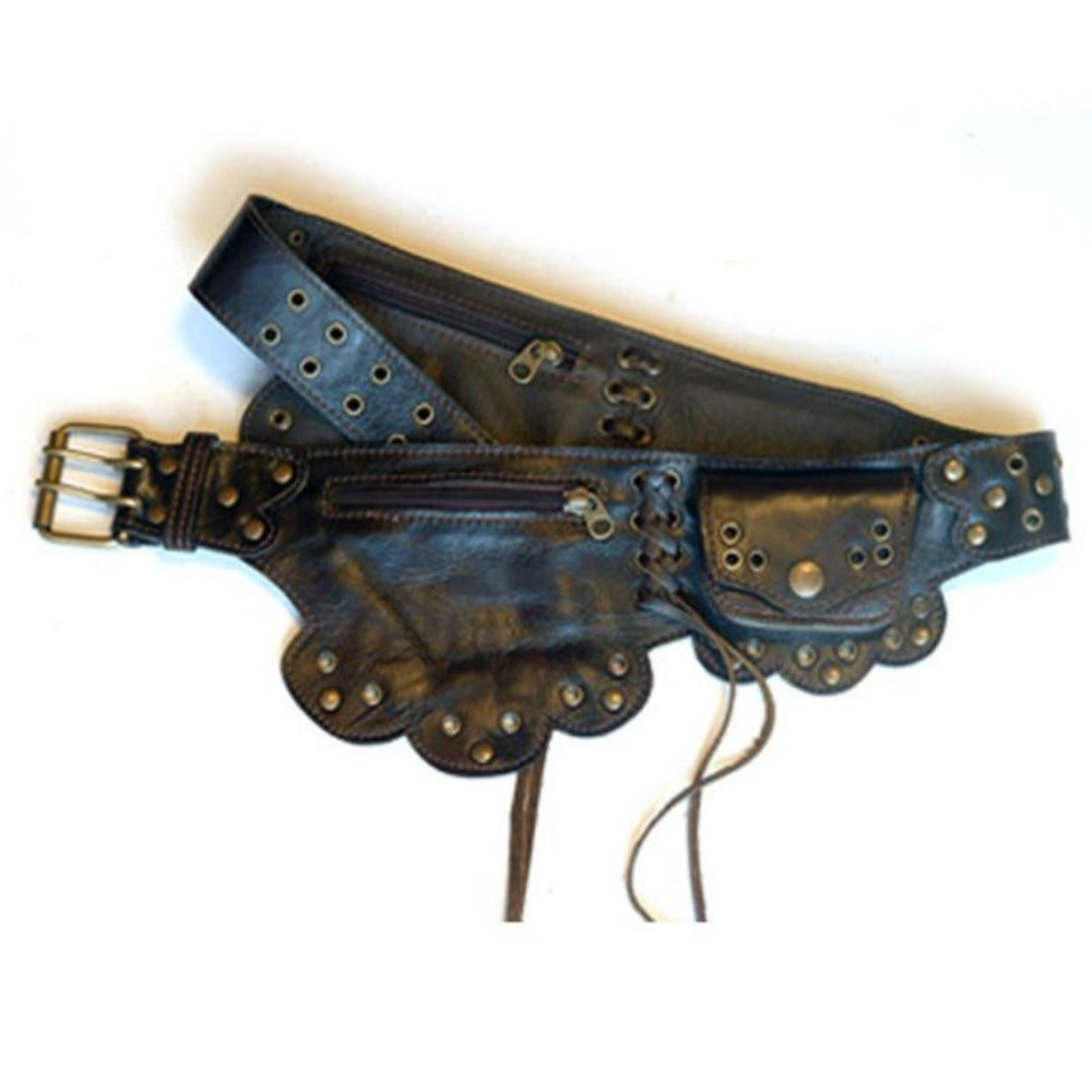 Renaissance Medieval Hip Pack Belt Bag (2 Colors) One Size Fits Most