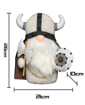 Gnome Viking Knight Doll Stuffed Plush (3 Colors)