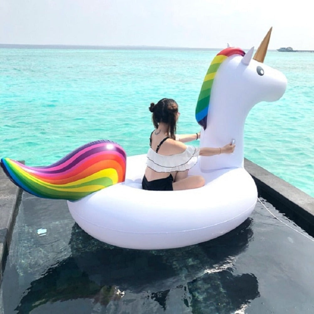 Inflatable Unicorn Swimming Float (170CM-250CM)