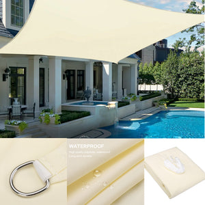 Awning UV Protection Canopy Sun shade Sail (5 Colors) 5 Size