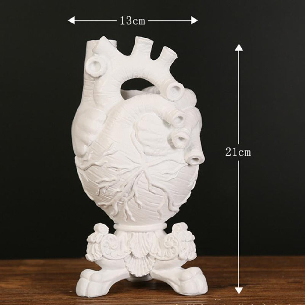 Heart Anatomy Flower Vase (2 Colors) S-Large