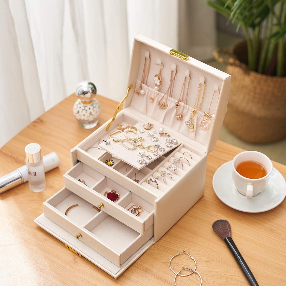 Multi Functional Jewelry Box (2 Colors)