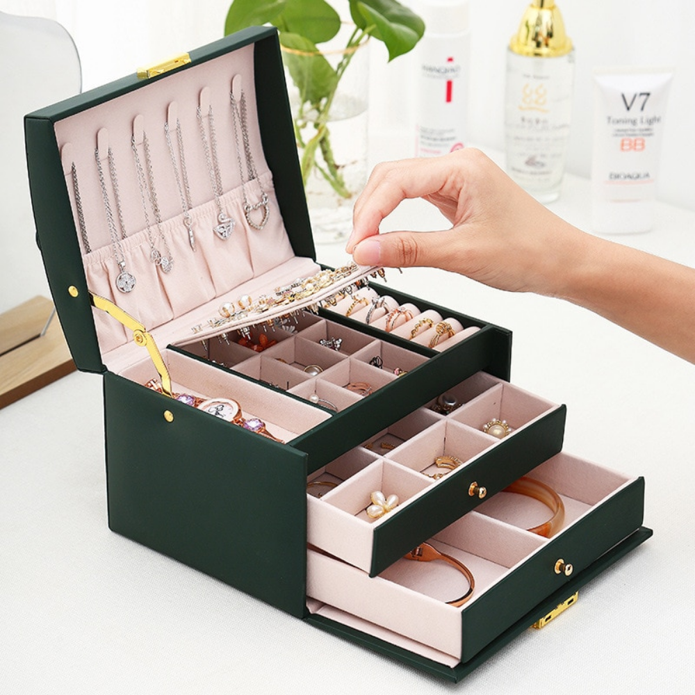 Multi Functional Jewelry Box (2 Colors)