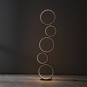 Corner Ring Light Stand Lamp (3 Colors)
