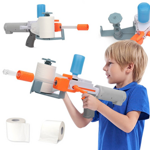 Spitball Toilet Paper Blaster Toy Gun