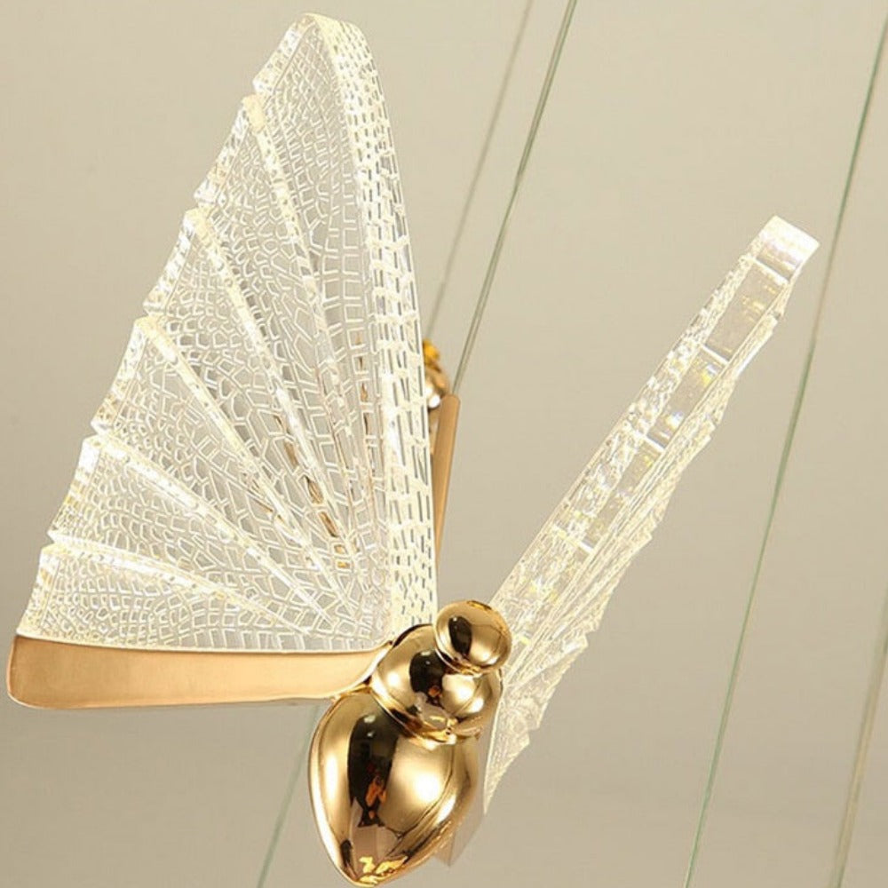 Butterfly Hanging Pendant Lamp (3 Colors) 4 Options