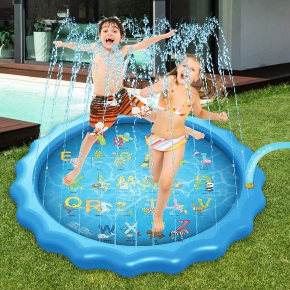 Inflatable Water Fountain Play Mat (8 Designs) 100-170cm