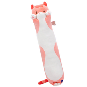 Tubular Axolotl Salamander Rabbit Cat Pillow Plush Stuffed Animal (19 Styles) 70CM-110CM