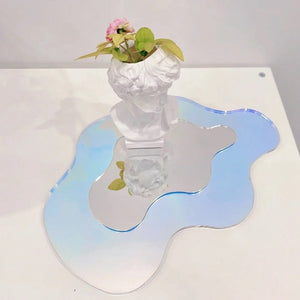 Flower Changeable Color Irregular Mirror (4 Styles) 27CM
