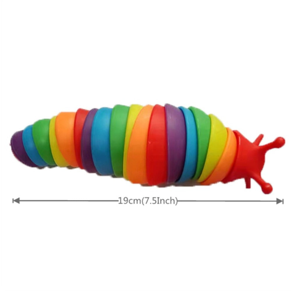 Fidget Squirming Snail Caterpillar Worm Toy (2 Options)