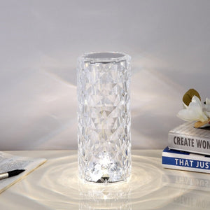 Crystal Table Lamp (3 Options) with Remote Control