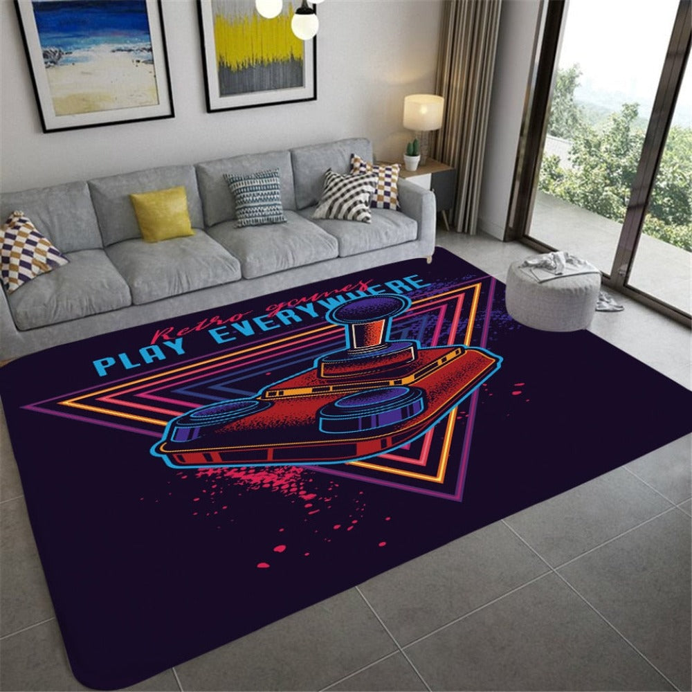 3D Gamer Carpet Rugs (21 Designs) 4 Sizes