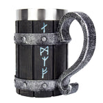 Viking Rune Beer Hammer Handle Mug (2 Styles)